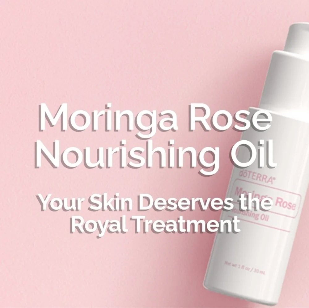 NEW Doterra Moringa ROSE Nourishing Oil - Picture 3 of 3